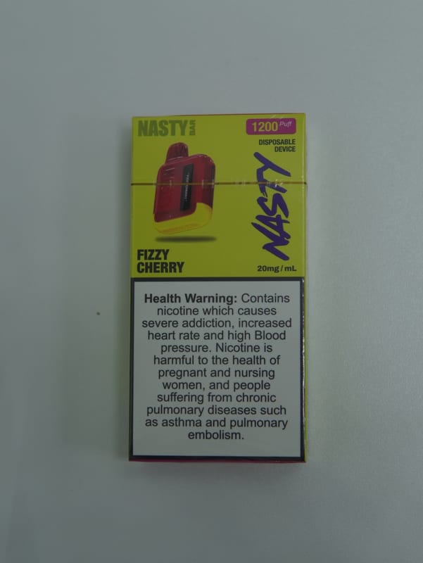 nasty 1200 fizzy cherry