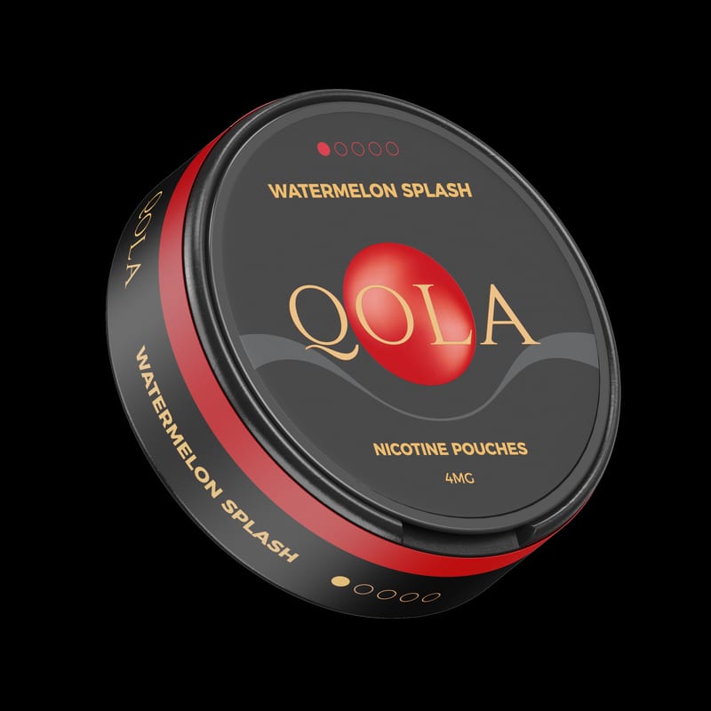 Qola watermelon splash 4mg nic pouch