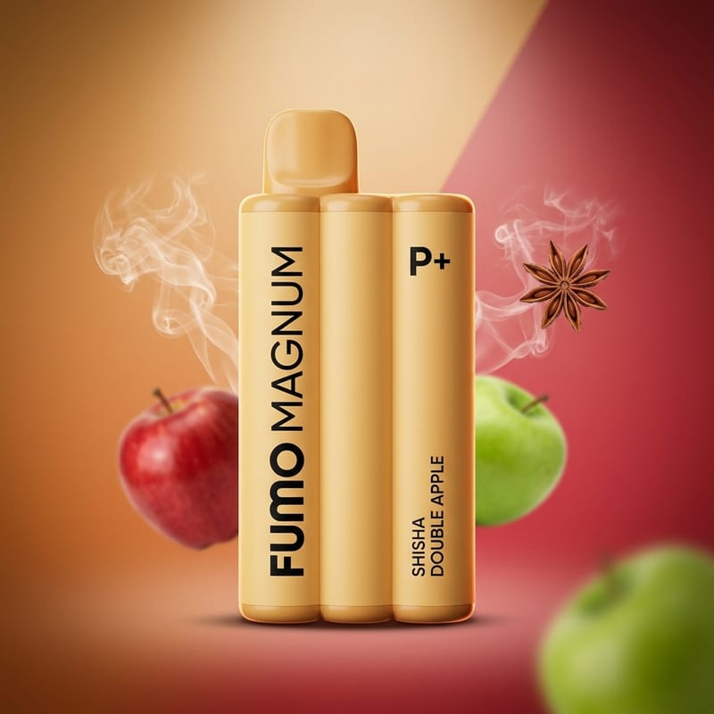 FUMO 8k shisha double apple