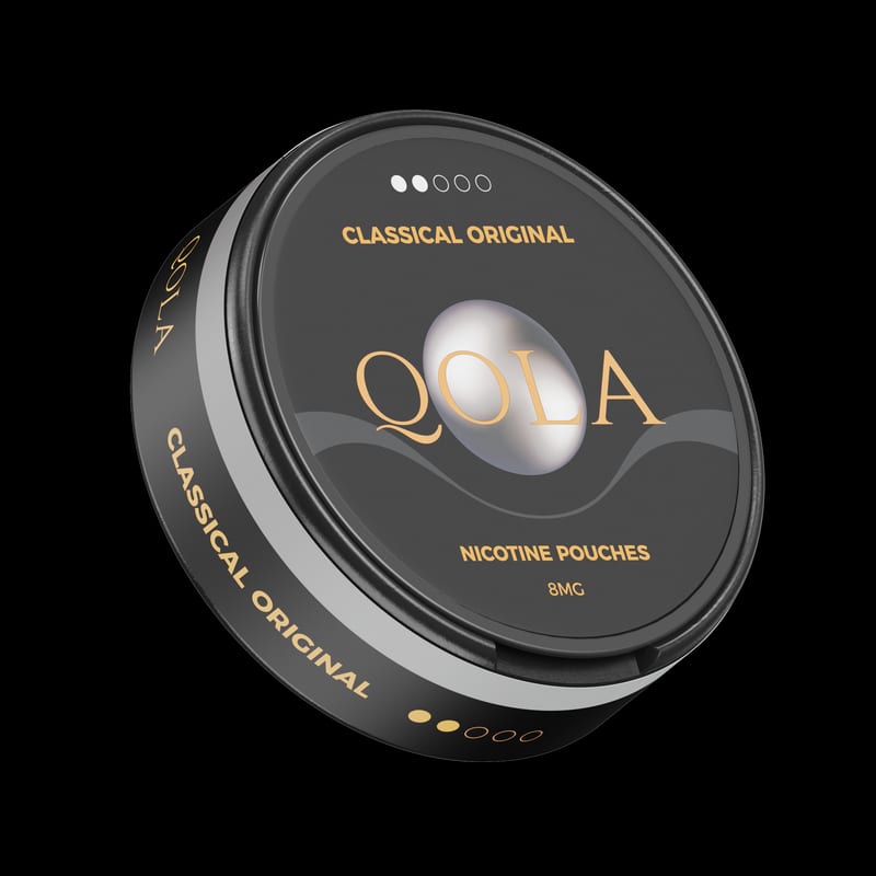 Qola nicotine pouch classical original 8mg