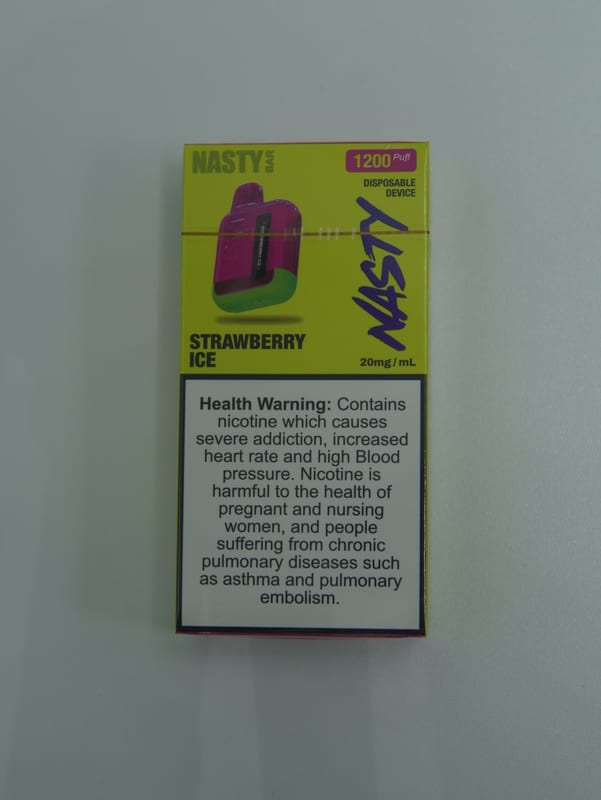 vp nasty strawberry ice 1200