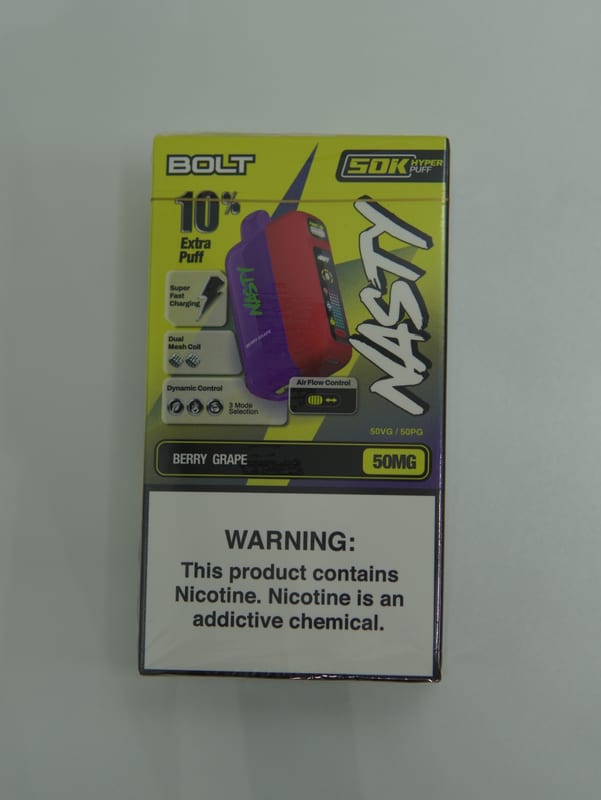 nasty bolt 50k berry grape
