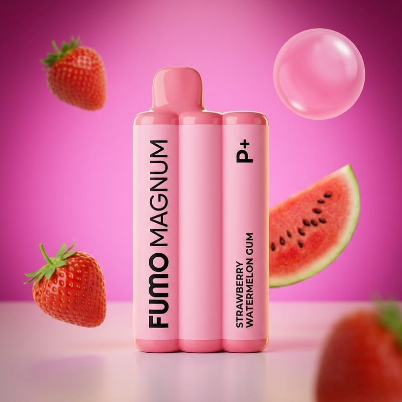 FUMO 8k strawberry watermelon gum