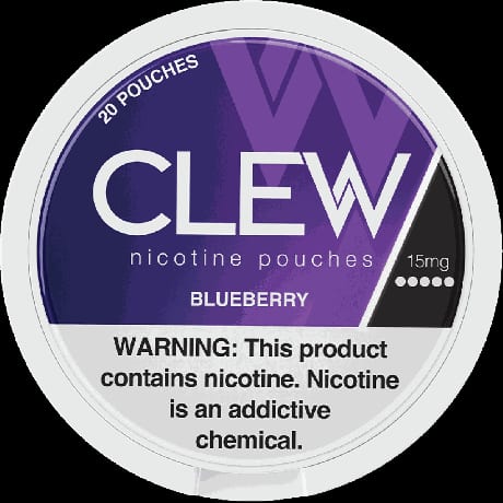 clew nicotine pouch blueberry 15mg