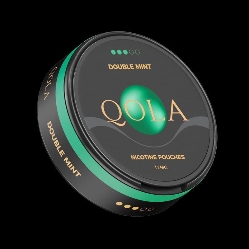 Qola nicotine pouch double mint 12mg