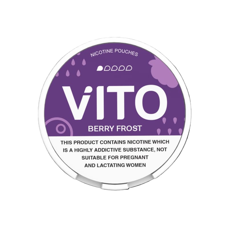 vito nicotine pouch berry frost 10mg