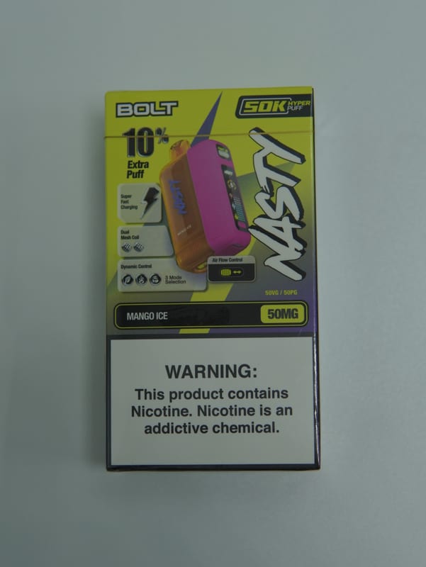nasty bolt 50k mango ice