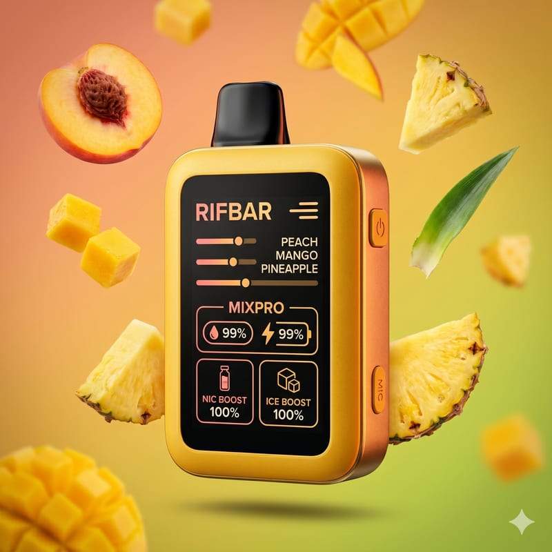rifbar 40k peach mango pineapple