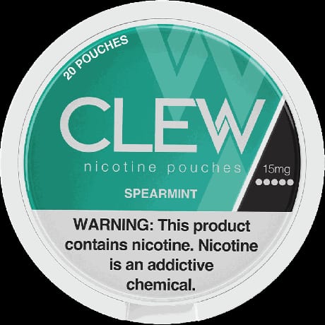 clew nicotine pouch spearmint 15mg