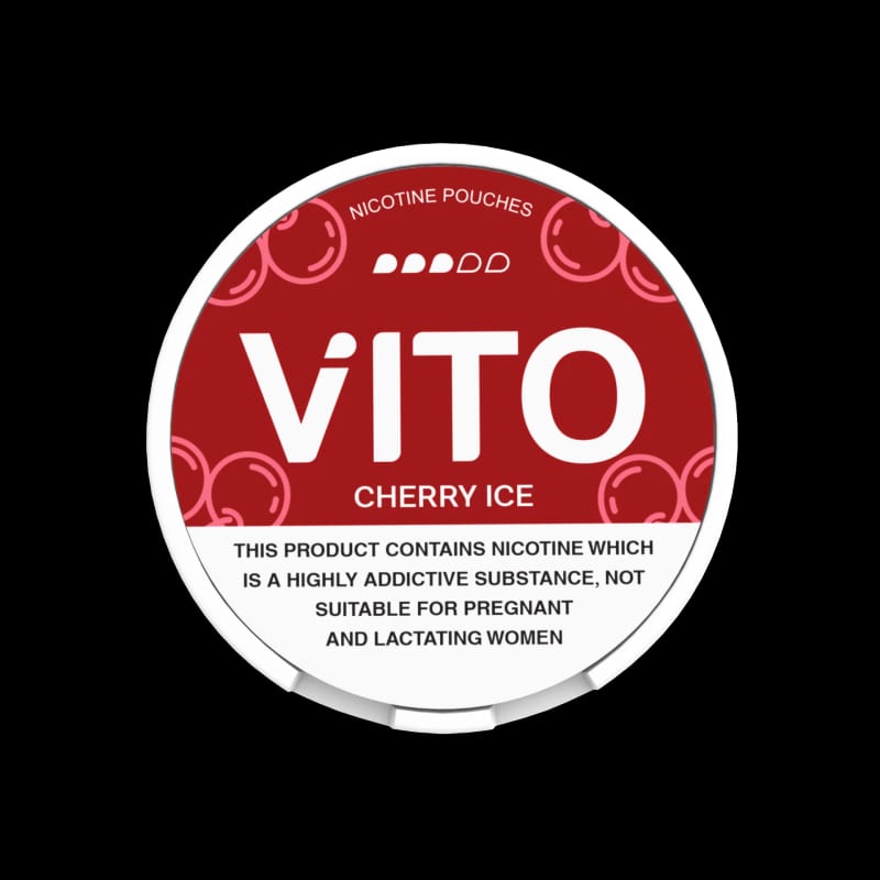 vito nicotine pouch cherry ice 10mg