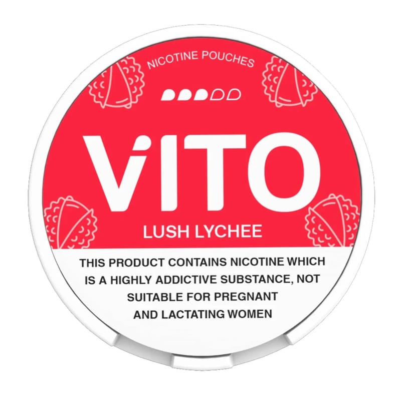 vito nicotine pouch lush lychee 10mg