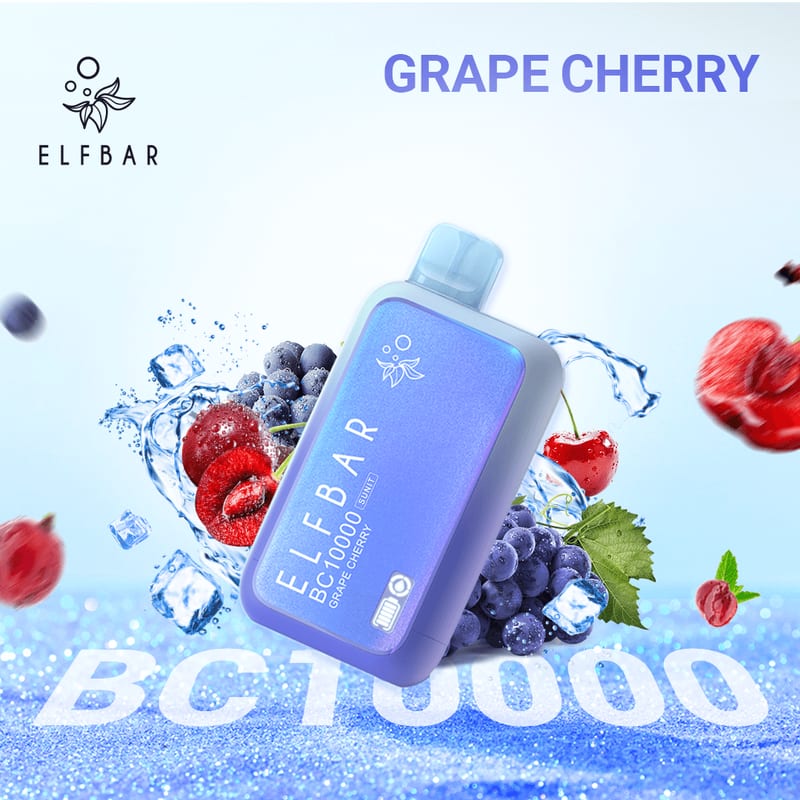 elfbar 10k grape cherry