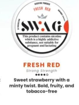 swag 2 dots fresh red