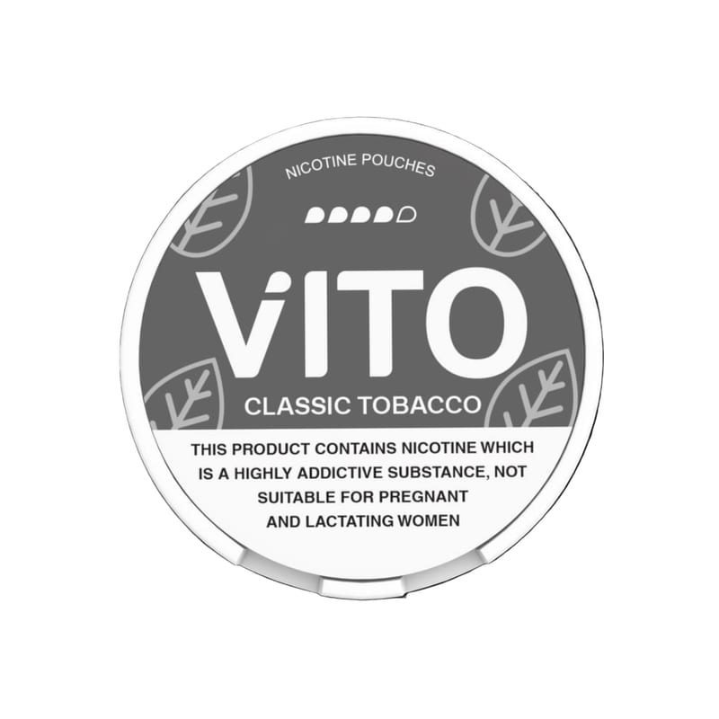 vito nicotine pouch classic tobacco 14mg